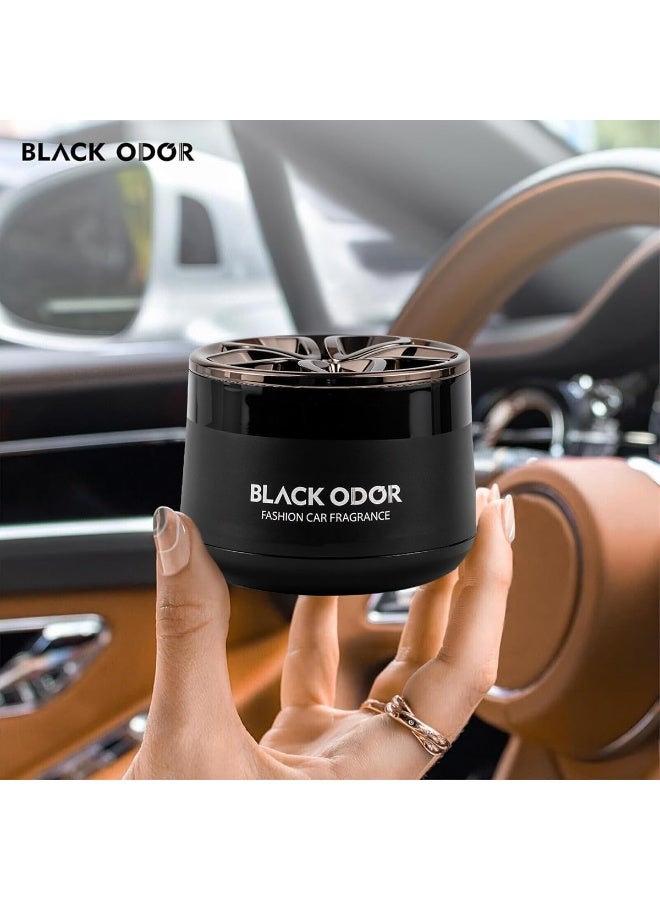 رائحة سوداء معطر جو السيارة بلاك أودور BO-1 فاشون – 50 جرام برائحة B-K ONE برفان يدوم طويلاً - Image 5